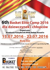 Obóz koszykarski dla dziewcząt i chłopców Elitecamp 2016