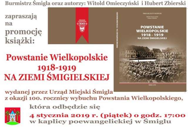 Gmina Śmigiel wydała książkę o Powstańcach Wielkopolskich