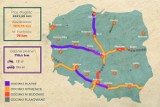 Autostrady w Polsce: Ile mają kilometrów? [MAPY, WIZUALIZACJA] Odcinki gotowe, w budowie i w planach. Które autostrady są płatne?