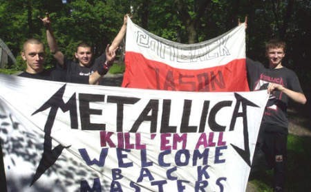 Stadion Śląski gościł grupę Metallica w 2004 roku. Fot. ARC