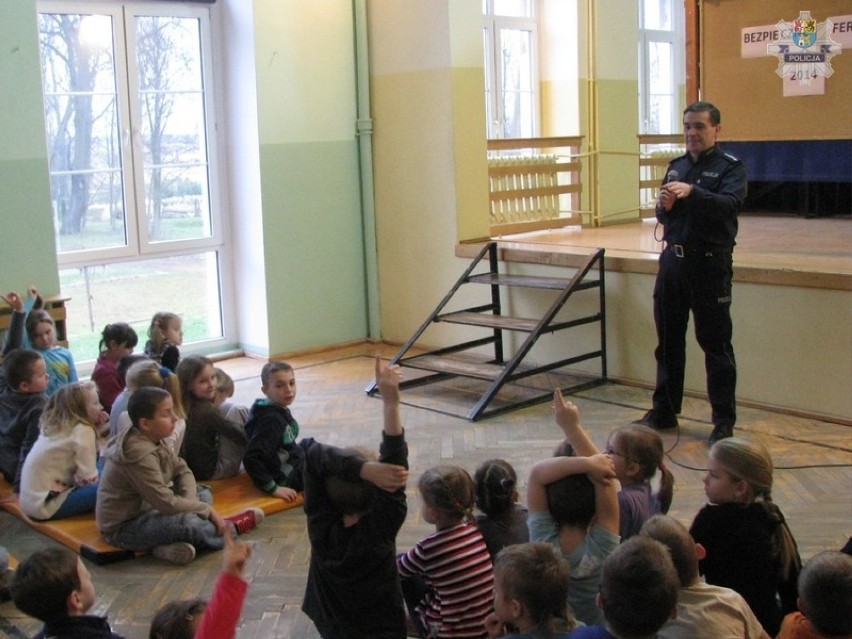 Lębork. Policja o bezpieczeństwie w ferie