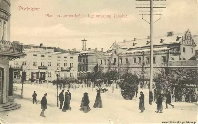 Stare zdjęcia Piotrkowa Trybunalskiego. Piotrków na archiwalnych widokówkach