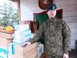 Druga zbiórka darów dla mieszkańców Ukrainy zorganizowana przez jednostkę "Strzelec" w Piotrkowie ZDJĘCIA
