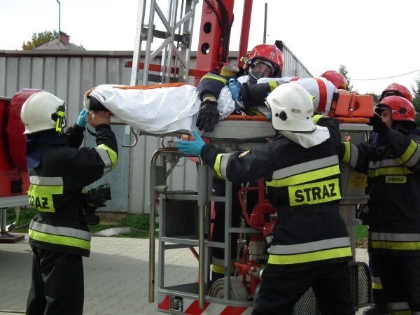 Szpital Gorlice: pożar na kardiologii. Ćwiczenia strażaków [ZDJĘCIA]