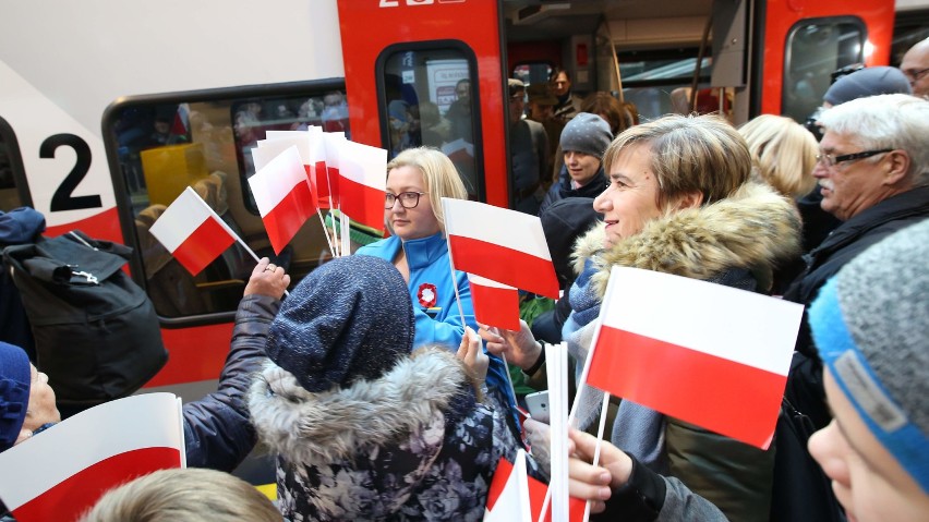 "Marszałek" na dworcu Łódź Fabryczna [ZDJĘCIA]