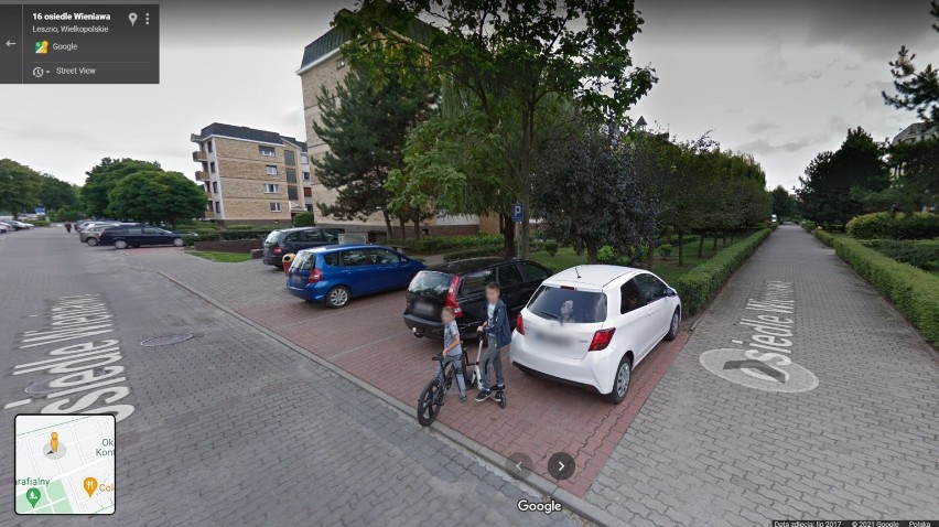 Osiedle Wieniawa i jego mieszkańcy "okiem" Google Street View