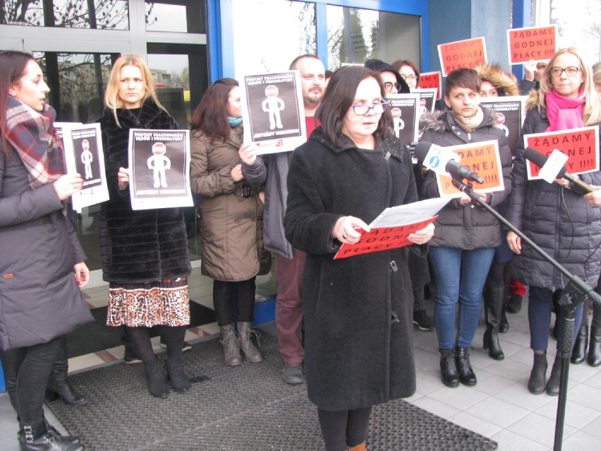 Protest pracowników prokuratury