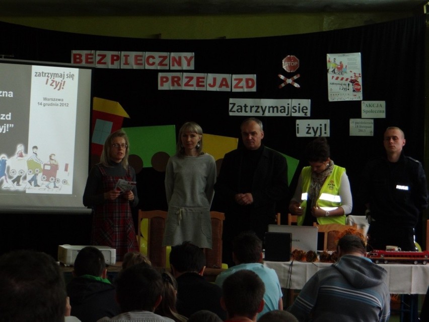 Kampania Bezpieczny Przejazd w SOSW w Radomsku