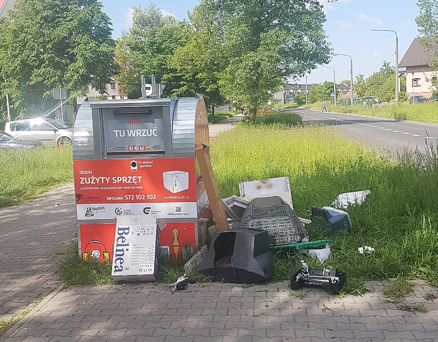 W Będzinie pojawiło się 10 pojemników na elektroodpady....