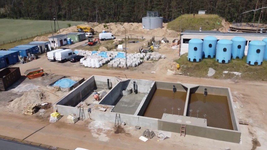 Przebudowa stacji uzdatniania wody w Rogoźnie, inwestycja wyniosła kilkanaście milionów złotych