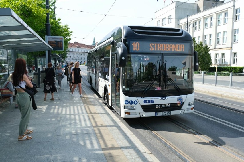 23.05.2023 torun autobus linii nr 10 na jar...