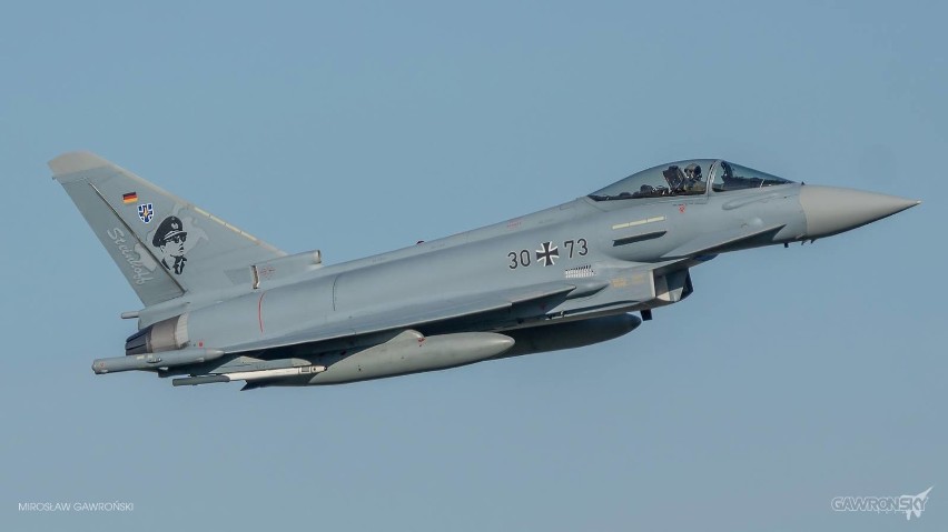 Niemieckie Eurofightery i "Dragon-15" w 22 Bazie Lotnictwa Taktycznego 