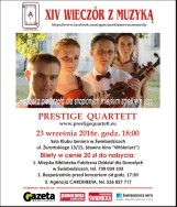 Wieczór z muzyką! Koncert Prestige Quartett