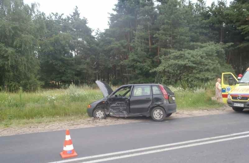Wypadek w Borkach