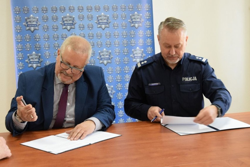 Porozumienie łęczyckiej policji i straży miejskiej 