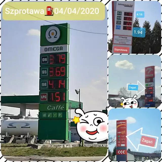 Ceny paliw w Żarach i Żaganiu utrzymują się na poziomie powyżej 4 zł. W pobliskiej Szprotawie PB 95 Czytelnik zatankował za 3,69 zł za litr.