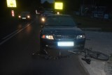 Potrącenie rowerzysty w Myszkowie. Mężczyzna odniósł poważne obrażenia [FOTO]