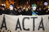 Kraków: II protest &quot;Nie dla ACTA&quot; [ZDJĘCIA]