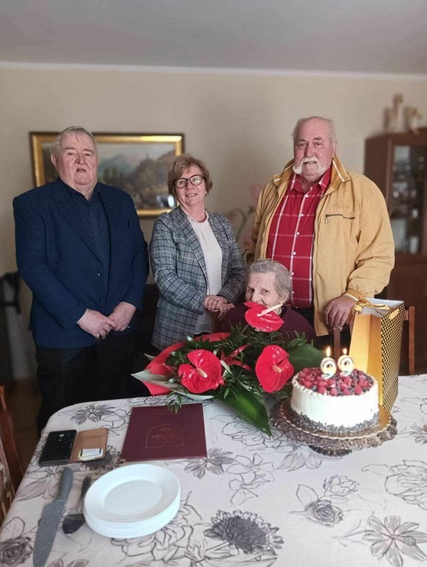 Najstarsza mieszkanka gminy Obrzycko obchodziła 99 urodziny! 