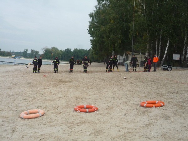 Strażacy z OSP na szkoleniu w Gołuchowie
