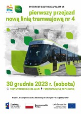 Nowa era komunikacji tramwajowej w Olsztynie: Pierwszy przejazd linii nr 4