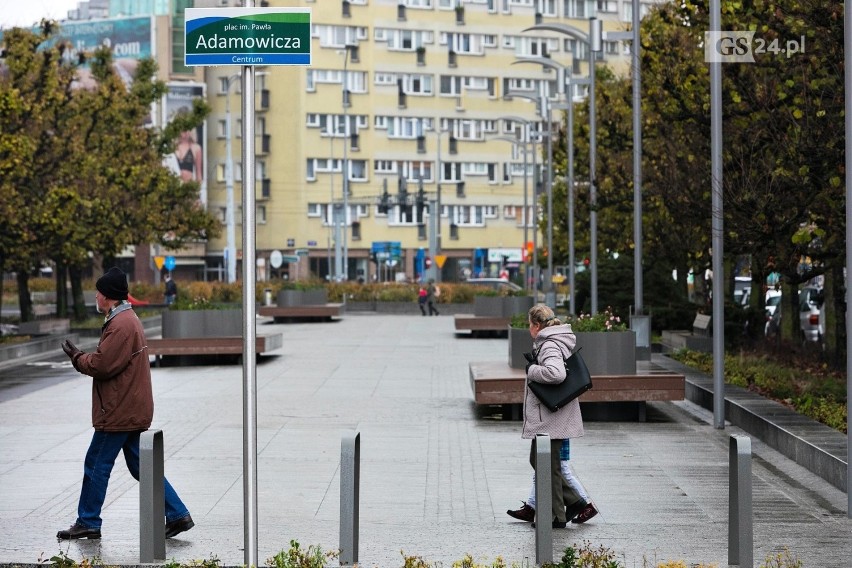 Plac Adamowicza w Szczecinie