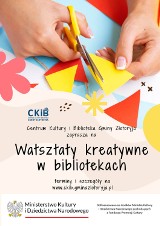 „Letnie warsztaty kreatywne w bibliotekach” w gminie Złotoryja