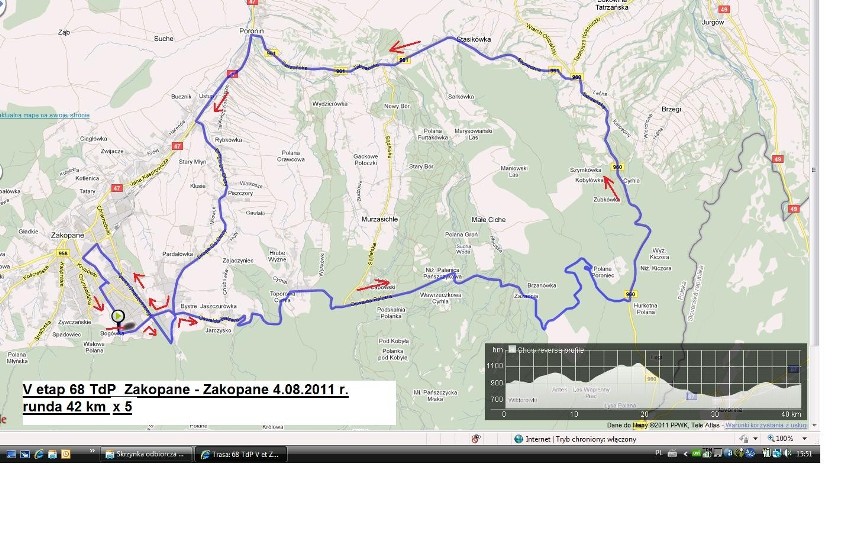 Tour de Pologne wjeżdża pod Tatry. Zakopane stanie w korkach