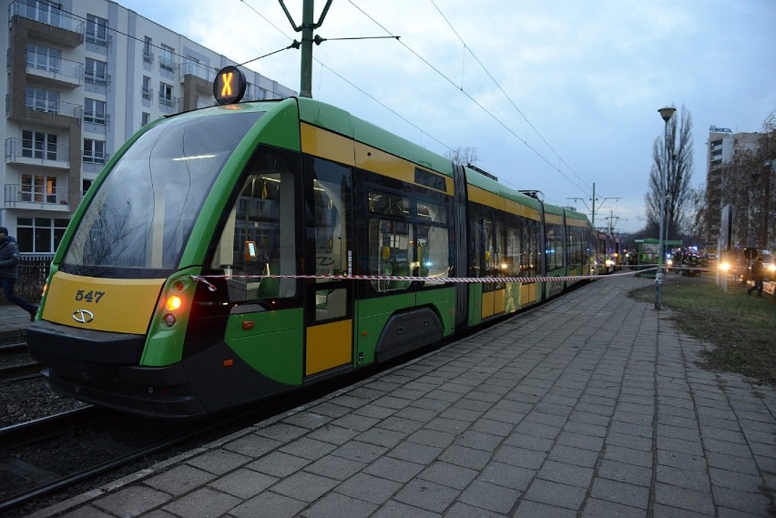 Zderzenie tramwajów w Poznaniu. 20 osób rannych na Polance