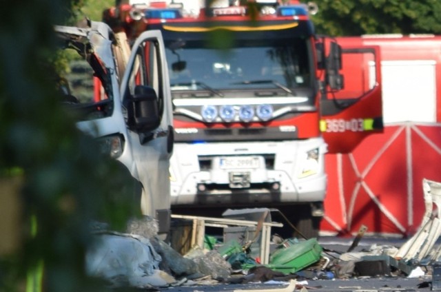 Prokuratura wszczęła śledztwo w sprawie eksplozji samochodu przy ulicy Wrocławskiej
