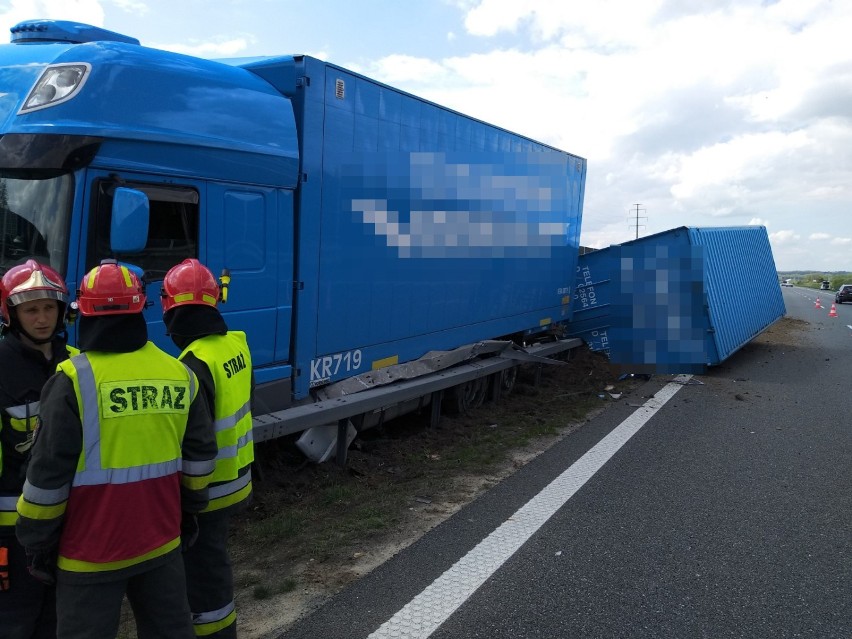 Wypadek na A4. Autostrada nieprzejezdna w kierunku Tarnowa