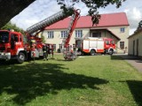  Ćwiczenia zastępów jednostki ratowniczo-gaśniczej i jednostek ochotniczych straży pożarnych w Zakrzewie