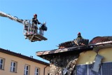 Pożar DPS-u w Drzykozach. W budynku mieszkali uchodźcy z Ukrainy ZDJĘCIA
