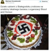 Szokujący tort z białostockiej cukierni