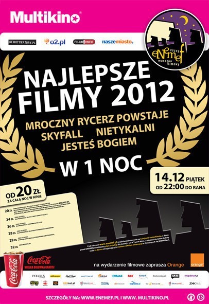 ENEMEF: Najlepsze filmy 2012
14 grudnia, godz. 22:00

Noc z...