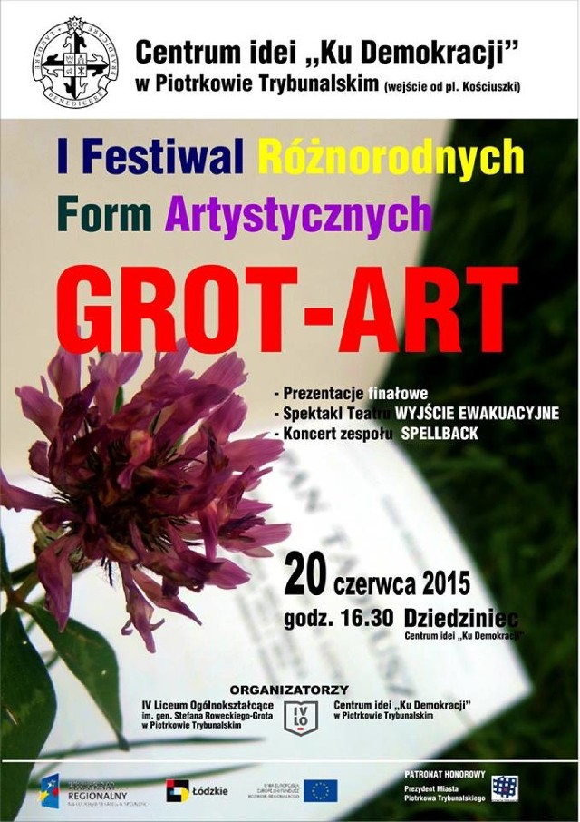 GROT-ART I Festiwal Różnorodnych Form Artystycznych w Piotrkowie