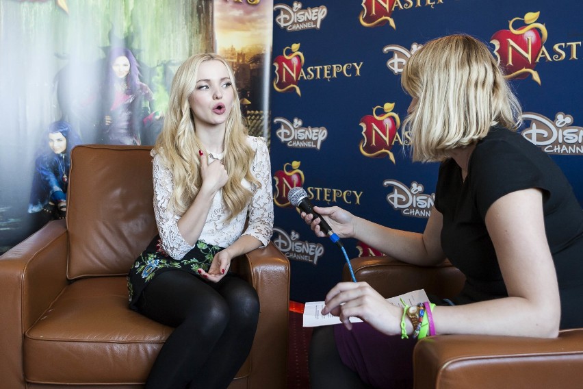 Dove Cameron (Mal z Następców):"Uważam, że Polacy są słodcy,...