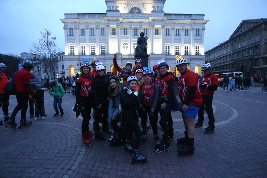 Nightskating 2019, Warszawa, 13 kwietnia. Pierwszy...