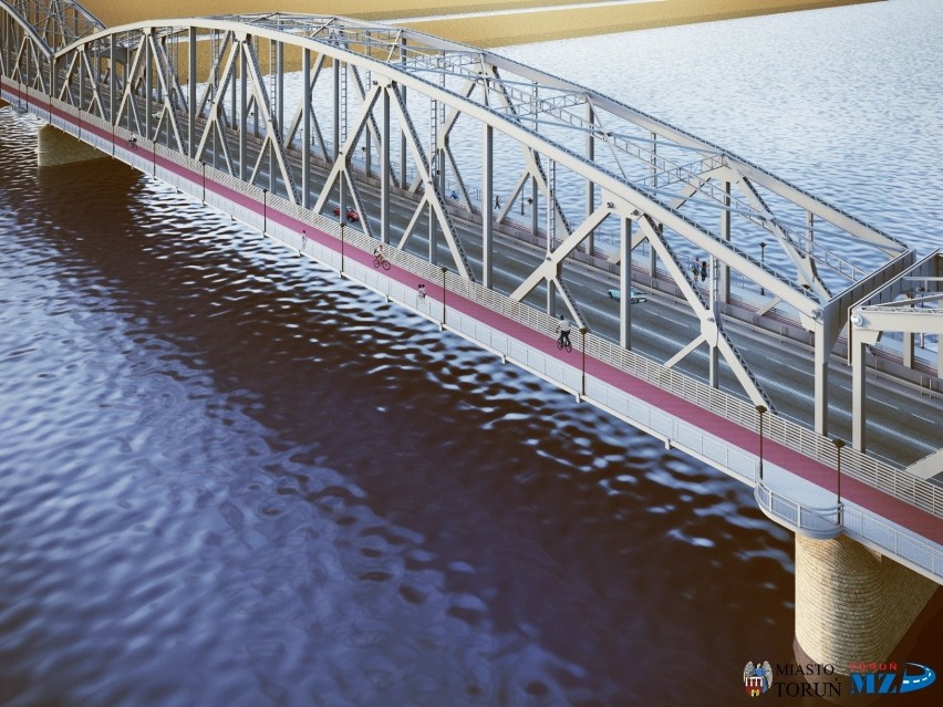 Tak po modernizacji ma wyglądać most im. Józefa...
