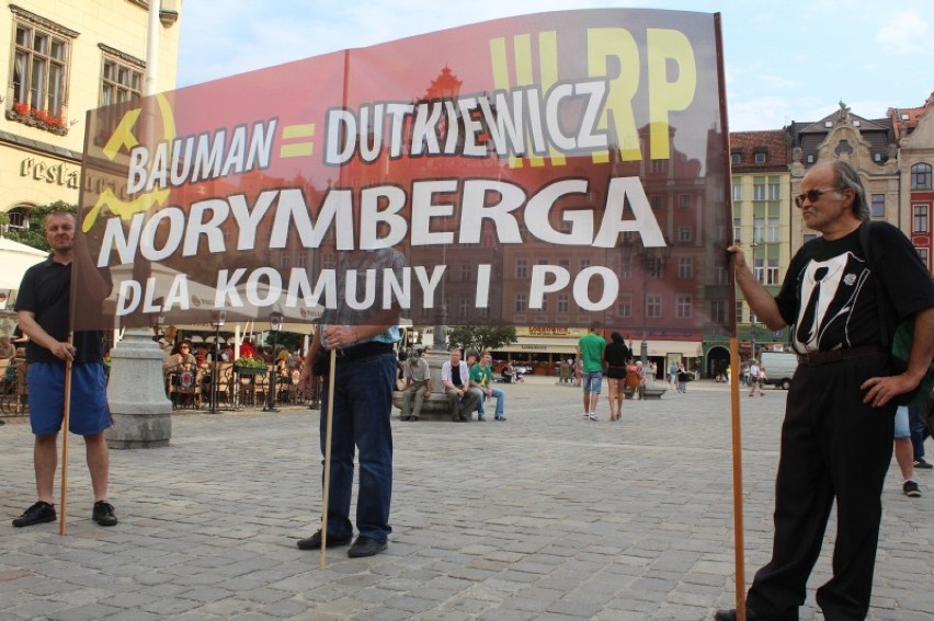 Manifestacja poparcia nacjonalistów Wrocław, 4.07.2013