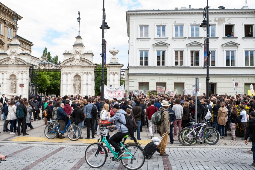 Zdjęcia z protestu z 15 maja 2015