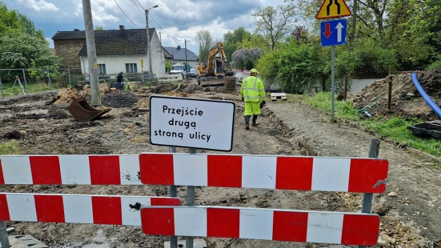 Przebudowa mostu na ulicy Kościelnej w Suchej.