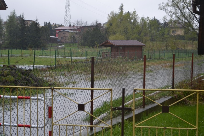 Problemy mieszkańców ulicy Skalnej w Rybniku. Przez padający...