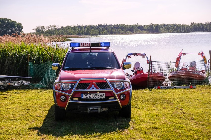 Strażacki Festyn nad jeziorem Pniewskim na zakończenie uroczystości 