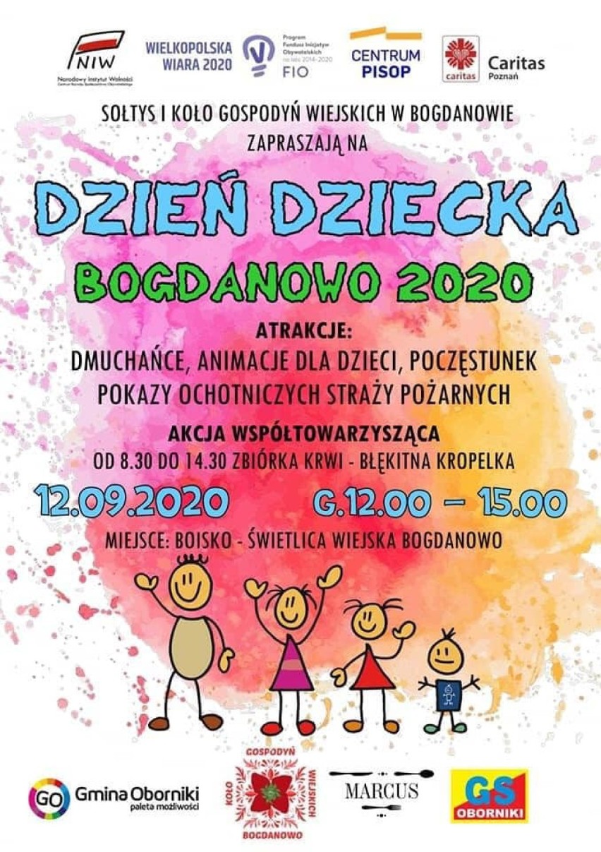 Dzień dziecka i Festiwal Orkiestr Dętych w Bogdanowie już w ten weekend