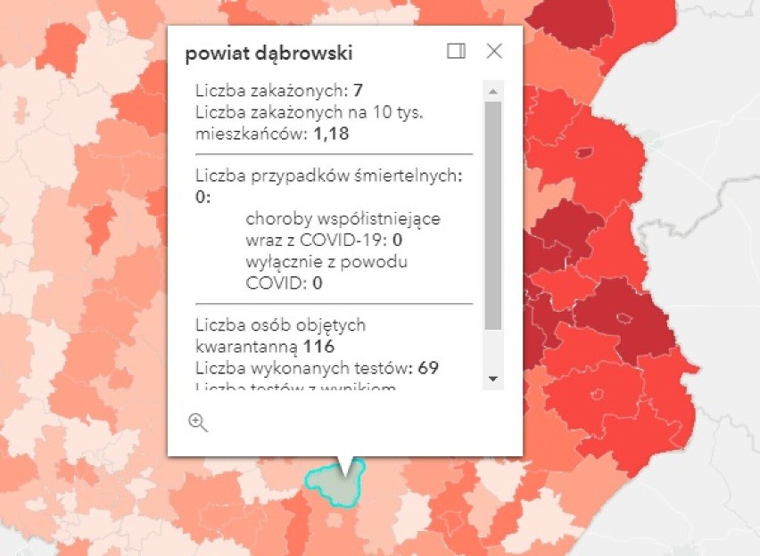 Region tarnowski. Czwarta fala pandemii koronawirusa w regionie tarnowskim. Coraz więcej pacjentów z COVID-19 w szpitalu na Powiślu