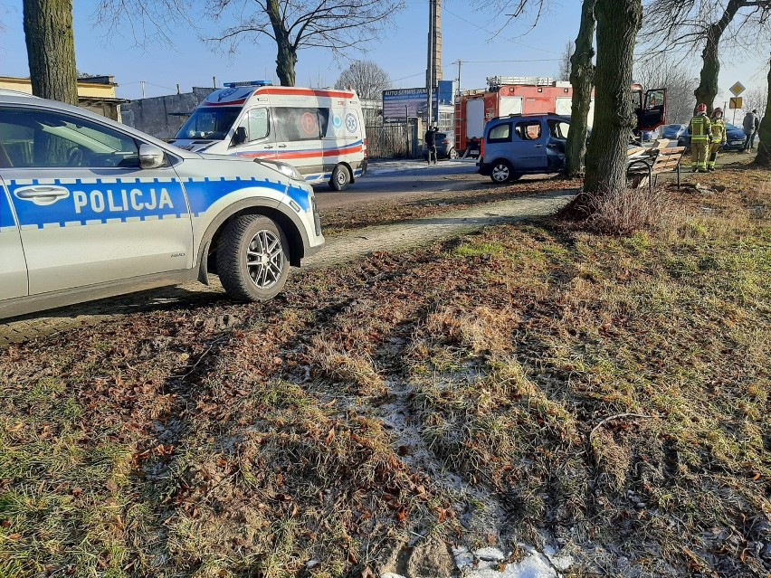 Do wypadku doszło w Gołańczy na ulicy Klasztornej