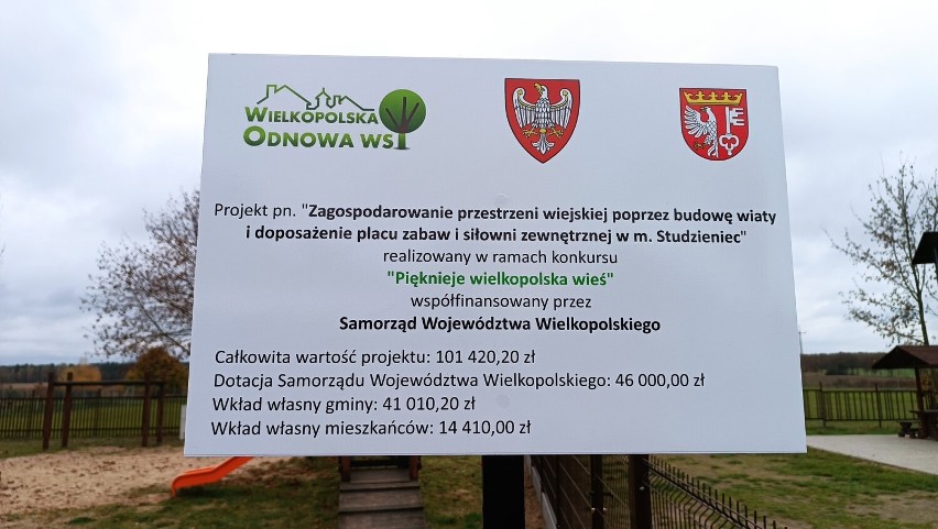 Gmina Rogoźno zakończyła inwestycję w Studzieńcu