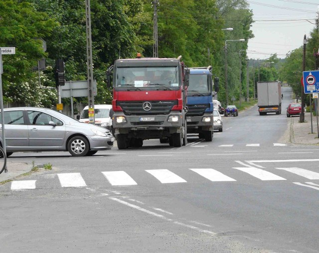 Rolnicy mają przemaszerować m.in. przez skrzyżowanie ul. Błaszkowskiej z Sieradzką