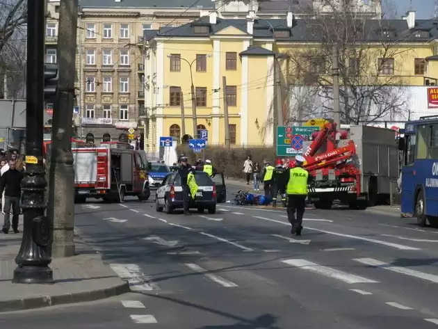 Wypadek na Lipowej w kwietniu b.r.